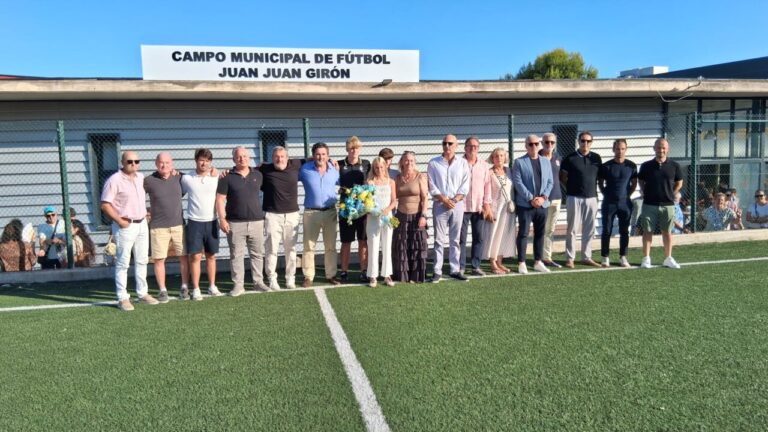 El campo de fútbol 7 de Son Caliu, bautizado como Juan Juan Girón