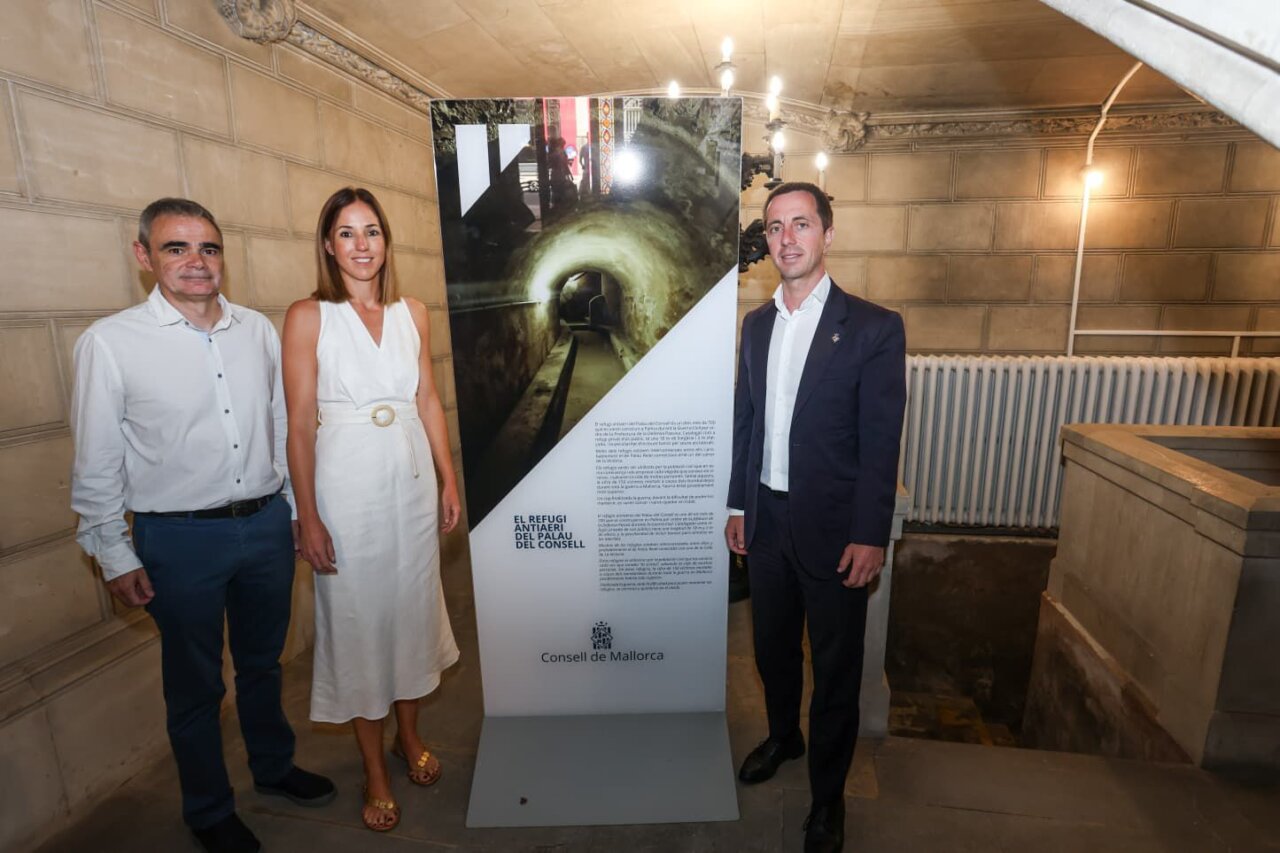 Inauguración de la catalogación de refugios antiaéreos en Mallorca