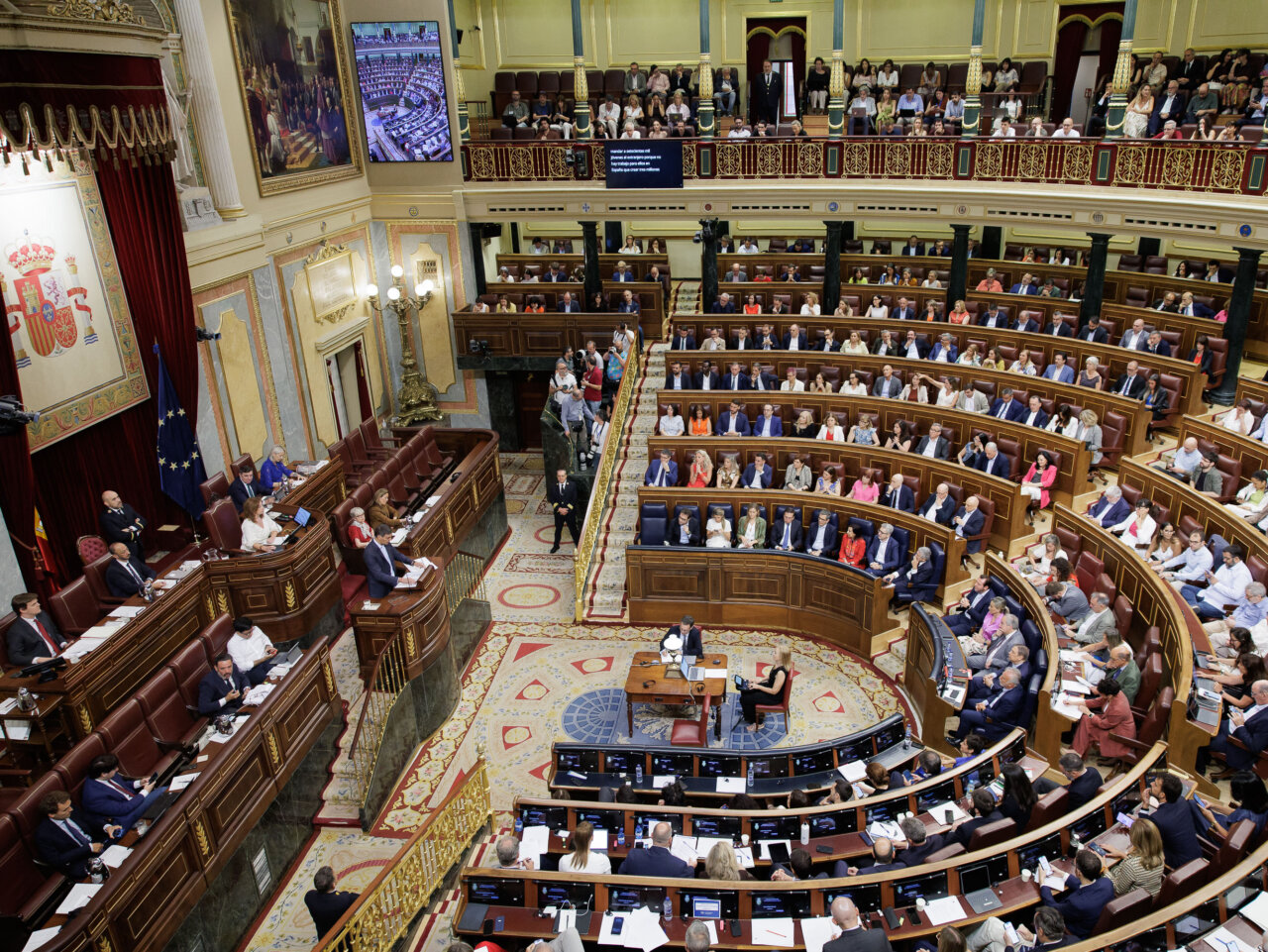 Pedro Sánchez comparece ante el pleno del Congreso de los Diputados