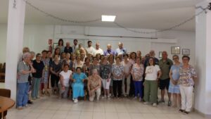 Grupo de participantes en los talleres de memoria en Santany&iacute;