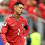 Cristiano Ronaldo con la camiseta de Portugal durante un partido del Mundial 2026