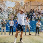 Alejandro Davidovich celebra su victoria en el Vanda Pharmaceuticals Mallorca Championships