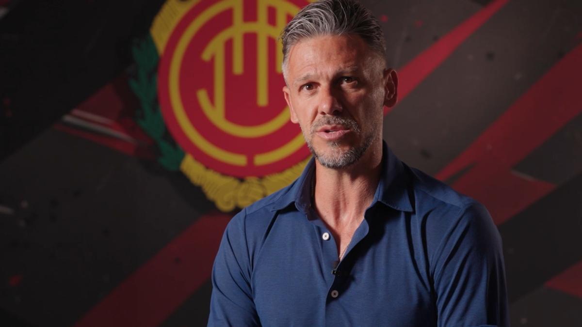 Mart&iacute;n Demichelis hablando sobre el Mundial en DAZN