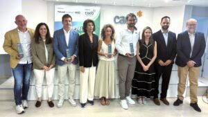 Ganadores de la II edici&oacute;n de los Premios Empresa Circular de CAEB