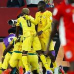 Jugadores de Ghana celebrando un gol en el Mundial 2026