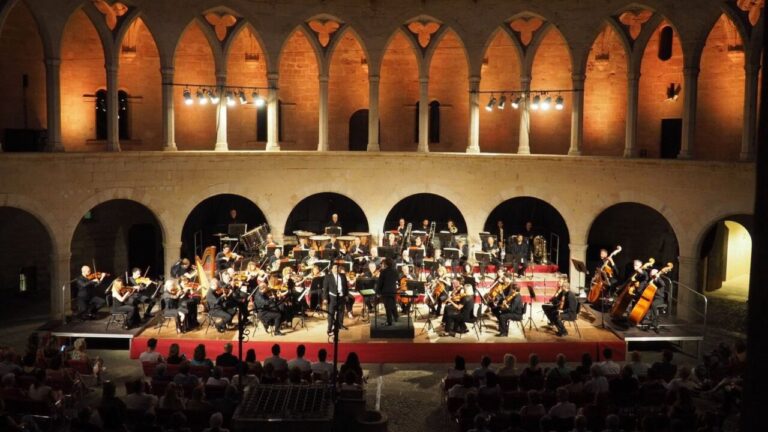 Concierto de la Orquesta Sinfónica de las Illes Balears en el Castell de Bellver
