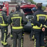 Bomberos de Mallorca en una intervención de emergencia