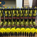 Botellas de óxido nitroso confiscadas por la policía en Playa de Palma