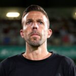 Luis Garc&iacute;a, nuevo entrenador del Mallorca, en una conferencia de prensa.