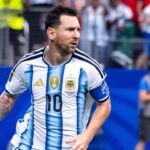 Lionel Messi celebra un gol durante el Mundial 2026