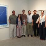 Grupo de personas en la entrega de premios del Certamen de Pintura de Sant Mar&ccedil;al
