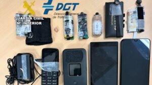Dispositivos electr&oacute;nicos utilizados para copiar en ex&aacute;menes de conducir