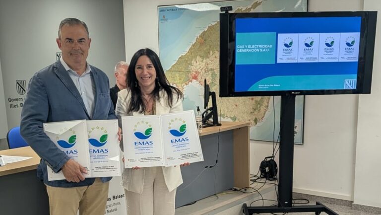 El Govern reconoce a Endesa por su "sostenibilidad, calidad ambiental y mejora de su gestión"