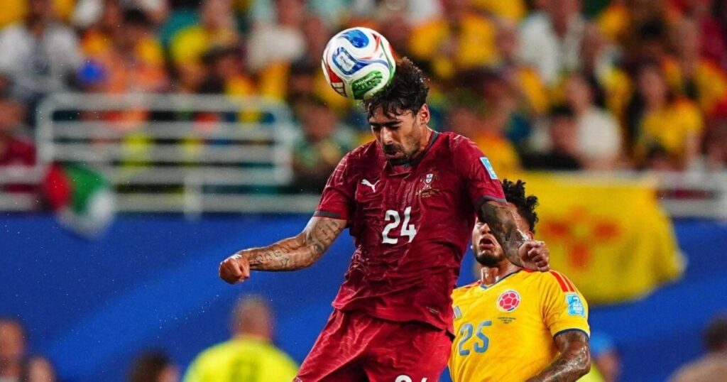 Sam&uacute; Costa durante su debut en la Copa del Mundo contra Colombia