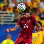 Sam&uacute; Costa durante su debut en la Copa del Mundo contra Colombia