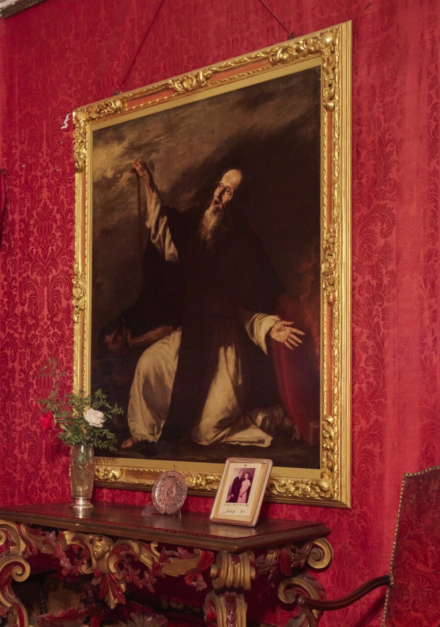 Pintura de San Antonio de José Ribera en Can Vivot