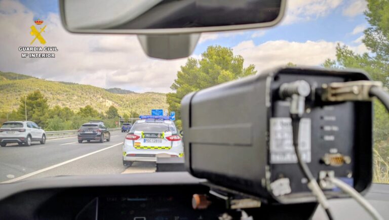 Cazado a 177 kilómetros por hora en un tramo limitado a 80 en Sa Pobla