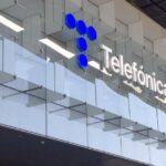 Fachada de la oficina de Telefónica en Palma de Mallorca