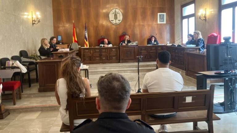 Vista del juicio en un tribunal sobre un caso de acoso sexual en Mallorca