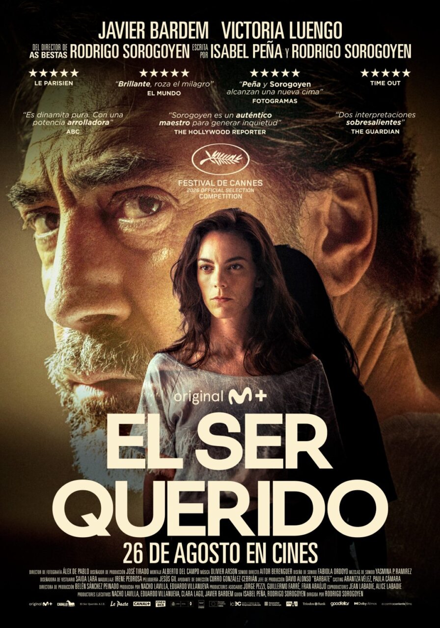 Victoria Luengo y Javier Bardem en la clausura del Atlàntida Film Fest