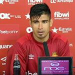Xisco Campos en conferencia de prensa como nuevo entrenador del Nàstic de Tarragona