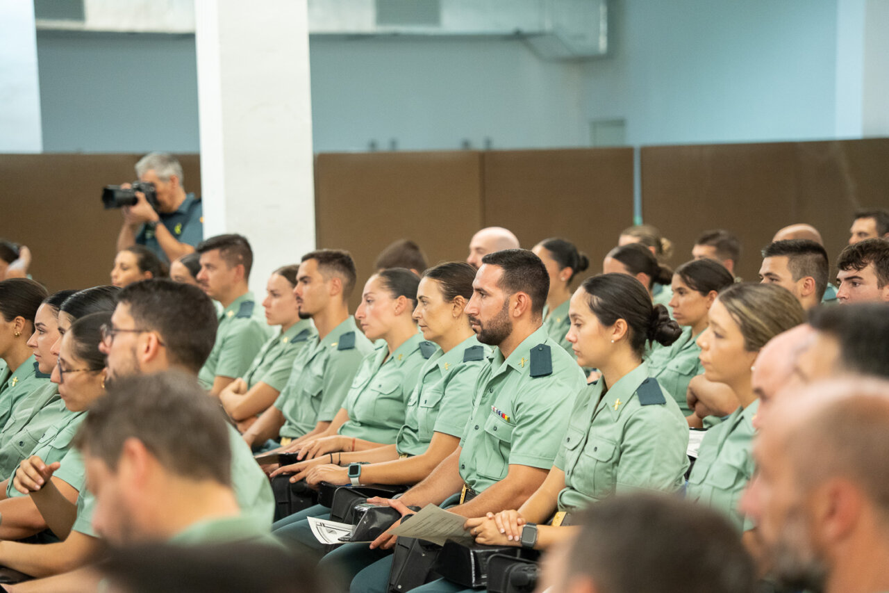 Ceremonia de incorporación de nuevos agentes de la Guardia Civil en Baleares