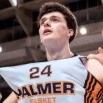 &Aacute;ngel Comendador en acci&oacute;n con el equipo Palmer Basket