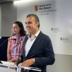 Antoni Vera durante una rueda de prensa sobre los resultados de la PAU
