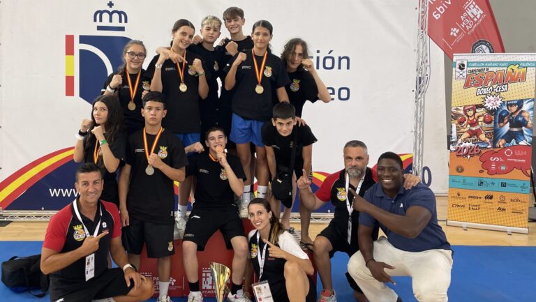 Equipo de boxeo de Baleares con medallas en el campeonato escolar