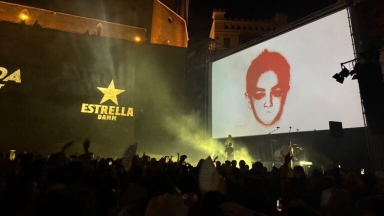Barry B actuando en el Atl&agrave;ntida Mallorca Film Fest en Ses Voltes