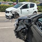 Tres heridos tras un aparatoso choque frontal en el Port d'Alcúdia