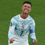 Cristiano Ronaldo celebrando un gol en el Mundial 2026