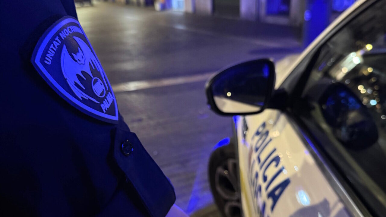 Cuadruplica la tasa de alcohol conduciendo a oscuras por Palma