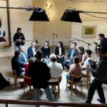 Reunión de profesionales del sector hotelero en la Fundació Miró Mallorca