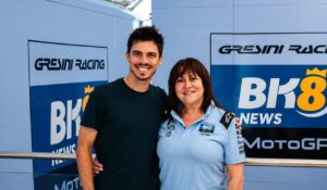 Joan Mir y Nadia Padovani en el equipo Gresini Racing MotoGP