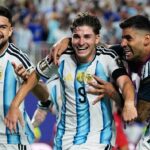 Jugadores de Argentina celebrando un gol en el Mundial 2026