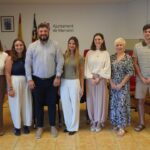 Grupo de j&oacute;venes cualificados en el Ayuntamiento de Marratx&iacute;