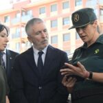 Mercedes Gonz&aacute;lez, directora de la Guardia Civil, en una reuni&oacute;n oficial.