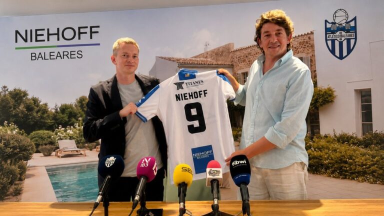 Presentaci&oacute;n del patrocinio de Niehoff Baleares al CD Atl&eacute;tico Baleares