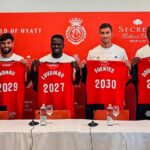 Presentación de nuevos fichajes del Mallorca con camisetas