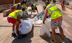 Operativo anti top manta en Palma: m&aacute;s de 600 productos falsos requisados en cinco horas