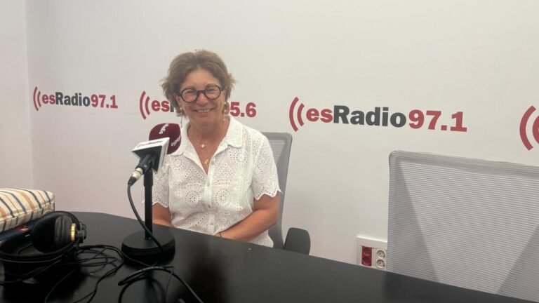 Catherine Fautrie en esRadio Baleares hablando sobre la exposición