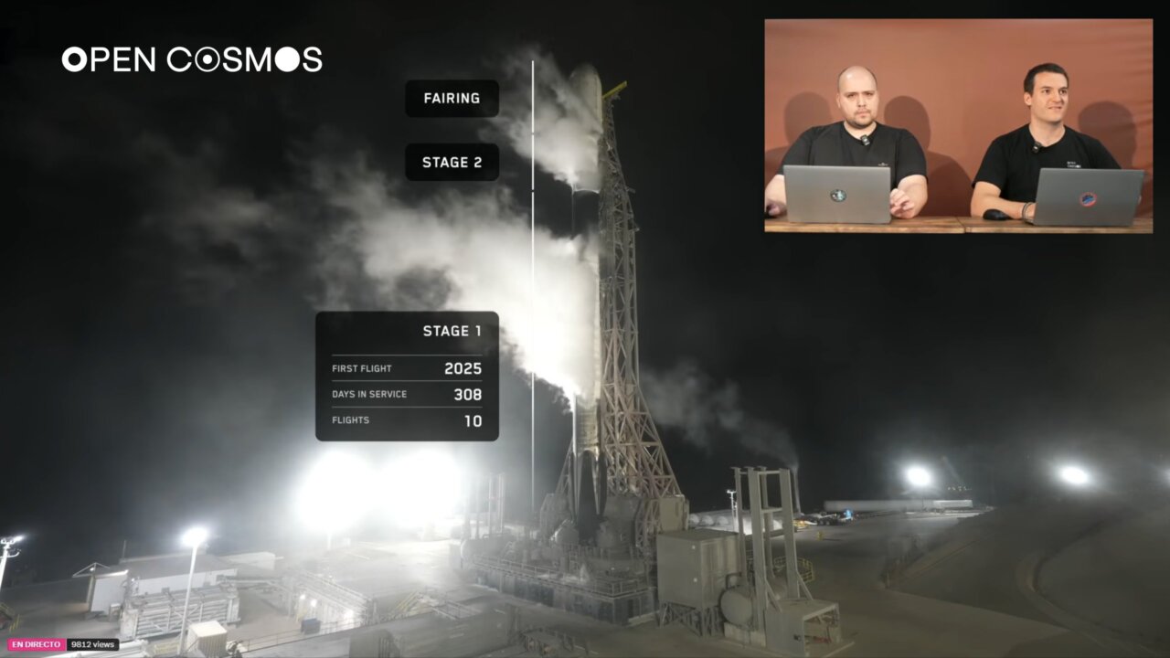 Lanzamiento del satélite Posidònia desde la base de Vandenberg.