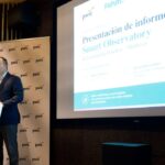 Javier Vich presenta el informe Smart Observatory sobre la industria hotelera en Mallorca.