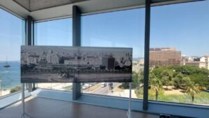 Maqueta del proyecto de rehabilitaci&oacute;n del edificio de Gesa en Palma