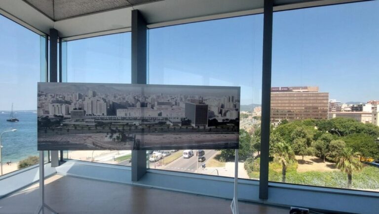 Maqueta del proyecto de rehabilitación del edificio de Gesa en Palma