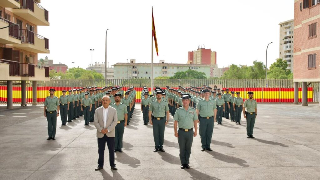 La Guardia Civil de Baleares se refuerza con 350 nuevos agentes