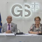 Rueda de prensa con Joaqu&iacute;n Merchan y Eva Torrecilla sobre absentismo laboral en Baleares