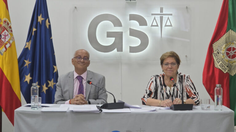 Rueda de prensa con Joaquín Merchan y Eva Torrecilla sobre absentismo laboral en Baleares