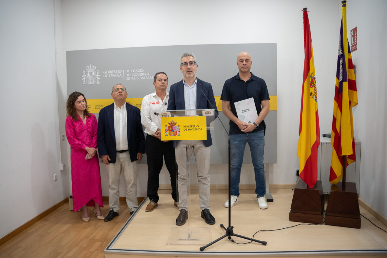 Rueda de prensa del Gobierno de Espa&ntilde;a en las Islas Baleares